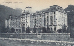 SAN PELLEGRINO-BERGAMO=GRAND HOTEL=-CARTOLINA VIAGGIATA IL 14-/8-1931 - Bergamo