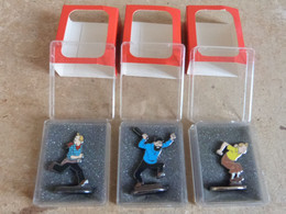 Lot De 3 Figurines TINTIN CORNER - AMER 1 + LOT 1 + CRAB 5 - Lot 3 - Tintin