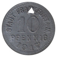 ALLEMAGNE - FRANKFURT - 10.6 - Monnaie De Nécessité - 10 Pfennig 1917 - Monétaires/De Nécessité