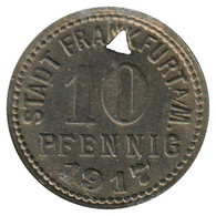 ALLEMAGNE - FRANKFURT - 10.7 - Monnaie De Nécessité - 10 Pfennig 1917 - Notgeld