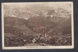 Partenkirchen Mit Dreitorspitze - Postkaart - Garmisch-Partenkirchen