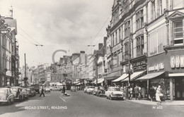 UK - England - Reading - Broad Street - Old Ime Car - Bus - Reading