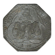 ALLEMAGNE - FULDA - 10.3 - Monnaie De Nécessité - 10 Pfennig 1917 - Monétaires/De Nécessité