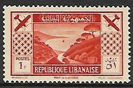 GRAND LIBAN AERIEN N°50 N* - Poste Aérienne