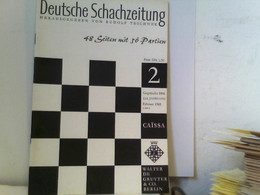 Deutsche Schachzeitung Caissa 114. Jahrgang 1965 - Sport