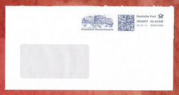 Brief, FRANKIT Pitney Bowes, Kreisklinik Gunzenhausen, 55 C, 2012 (6604) - Marcofilie - EMA (Printmachine)