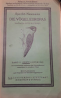 Die Vögel Europas. - Animaux