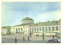 Russia:Murmansk Railway Station, 1966 - Gares - Sans Trains