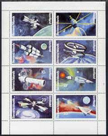 Bernera 1978 Spacecraft Complete Perf  Set Of 8 Values (1p To 30p) MNH - Local Issues