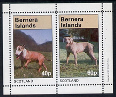 Bernera 1981 Dogs Perf  Set Of 2 Values (40p & 60p) MNH - Local Issues