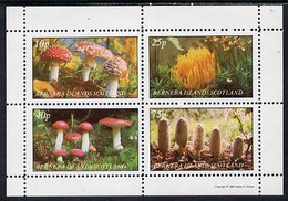 Bernera 1981 Fungi Perf Set Of 4 Values (10p To 75p) MNH - Local Issues