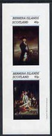 Bernera 1981 Paintings Of Nelson Imperf  Set Of 2 Values (40p & 60p) MNH - Local Issues