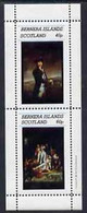 Bernera 1981 Paintings Of Nelson Perf  Set Of 2 Values (40p & 60p) MNH - Local Issues