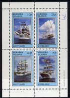 Bernera 1981 Tall Ships Perf  Set Of 4 Values (10p To 75p) MNH - Local Issues