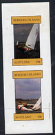 Bernera 1981 Yachts #1 Imperf  Set Of 2 Values (40p & 60p) MNH - Local Issues