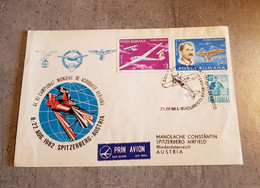 ROMÂNIA COVER AIR MAIL CIRCULED SEND TO AUSTRIA YEAR 1982 - Storia Postale