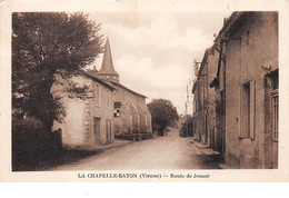 86. N°206158. La Chapelle Baton. Route De Joussé - Otros Municipios