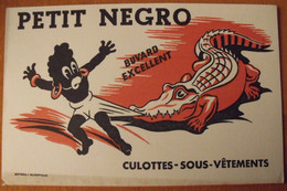 Buvard Petit Negro. Culottes Sous-vêtements. Crocodile. Vers 1950 - Animals