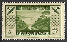 GRAND LIBAN AERIEN N°52 N* - Airmail