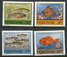 FAROE IS. 1994 Fish  MNH / **.  Michel 256-59 - Faroe Islands