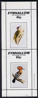 Eynhallow 1981 Birds #04 (Woodpecker & Hoopoe) Perf  Set Of 2 Values (40p & 60p) MNH - Lokale Uitgaven