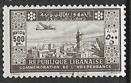 GRAND LIBAN AERIEN N°90 - Luftpost