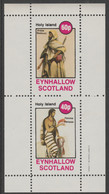 Eynhallow 1982 Costumes #01 (Arab Bedouin & Pampas Woman) Perf Set Of 2 Values MNH - Emissione Locali