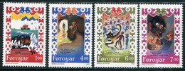 FAROE IS. 1994 Medieval Ballads III MNH / **.  Michel 266-69 - Färöer Inseln