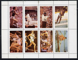 Iso - Sweden 1976 Montreal Olympic Games Perf  Set Of 8 Values (20 To 350) MNH - Ortsausgaben