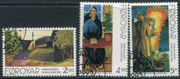 FAROE ISLANDS 1995 Nordic Arists  Used.  Michel 280-82 - Féroé (Iles)