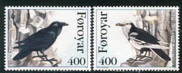 FAROE ISLANDS 1995 Faeroese Ravens MNH / **.  Michel 283-84 - Färöer Inseln