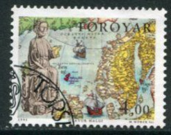 FAROE ISLANDS 1995 Millenary Of King Olav II  Used.  Michel 288 - Islas Faeroes