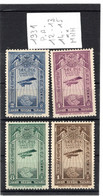 ETHIOPIE 1931 P.A. 12 à 15 NEUFS** MNH - Ethiopië
