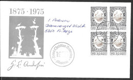 JP AFA   596   1975    Denmark Letter - Maximum Cards & Covers