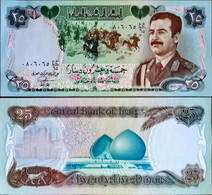 Iraq 25 Dinar Saddam  Hüseyin Unc - Irak