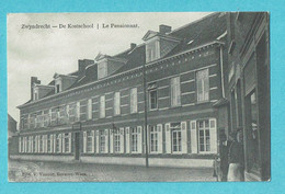 * Zwijndrecht (Antwerpen - Anvers) * (Edit V. Vincent, Beveren Waes) De Kostschool, Le Pensionnat, école, Animée - Zwijndrecht