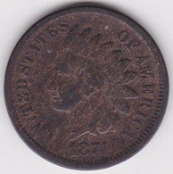 USA, 1 Cent 1874 - 1859-1909: Indian Head