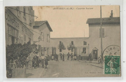 06 Antibes Caserne Gazan Et Commerce Devanture Comptoir Du Boulevard Animée - Antibes - Oude Stad