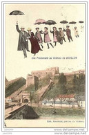 Julot1939 ..-- BOUILLON ..-- Promenade . 1906 Vers POMMEROEUL ( Mme Ecrepont - Brasseur ) . Voir Verso . - Bouillon