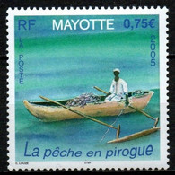 Mayotte - 2005 - Yvert N° 179 ** - La Pêche En Pirogue - Ongebruikt