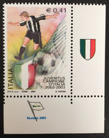 2003 - Italia - Juventus - Campione D'Italia - 2002/2003 - Euro 0,41 - Nuovo - 2001-10: Ungebraucht