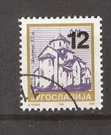 2002  3102C  JUGOSLAVIJA JUGOSLAWIEN   OVERPRINT PERF-  12 1-2   USED - Used Stamps