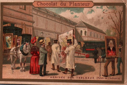CHOCOLAT DU PLANTEUR / SERIE PARIS / SALON DE L INDUSTRUE / ARRIVEE DES TABLEAUX - Sonstige