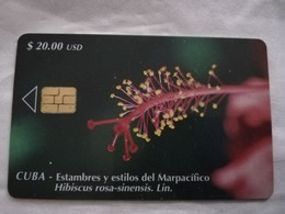 CUBA $20,00 CHIPCARD   ESTAMBRES Y ESTILOS DEL MARPACIFICO   Fine Used Card  ** 6795** - Kuba