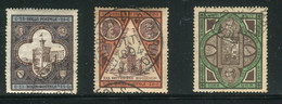 SAN MARINO 1894 PALAZZO  DEL GOVERNO SERIE CPL. USATA CENTRATA - Used Stamps