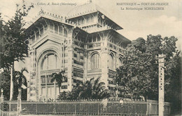 MARTINIQUE  FORT DE FRANCE Bibliotheque SCHOELCHER - Fort De France