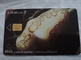 CUBA $20,00   CHIPCARD   CARACOL MARINO        Fine Used Card  ** 6817** - Kuba