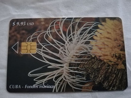CUBA $9,95   CHIPCARD   FONDOS MARINOS           Fine Used Card  ** 6823** - Kuba