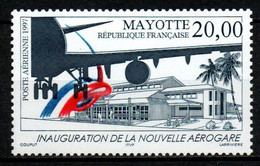 Mayotte - Poste Aérienne - 1997 - Yvert N° PA 1 ** - Inauguration De La Nouvelle Aérogare - Luftpost