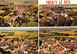 P-FL-M-22-1345 : NEUVY-LE-ROI. VUES AERIENNES - Neuvy-le-Roi